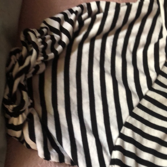 Brand new without tags striped Calvin Klein cinch waist T-shirt dress XB - Picture 4 of 7